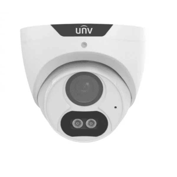 Uniview 5MP ColorHunter HD Fixed Turret Analog, 2.8MM, White