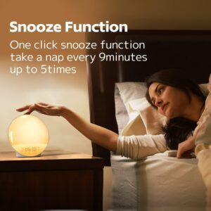 Sunrise Alarm Clock for Heavy Sleepers