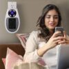 Brightown 350W Space Heater: Programmable Wall Outlet Space Heater