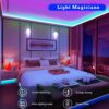 65.6ft Led Lights, Tenmiro 20m Led Lights Strip for Bedroom Smart Music Sync Color Changing LED Strip Lights with App and Remote Control RGB Led Strip