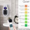 Brightown 350W Space Heater: Programmable Wall Outlet Space Heater