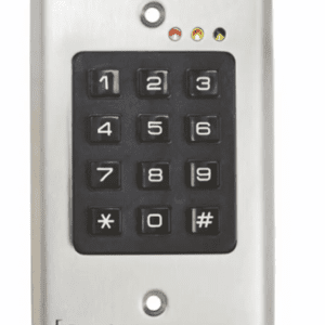 Camden Stand Alone and Wiegand Access Control Keypad, Flush Mount