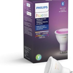 Philips Hue White and Colour Ambiance GU10 LED Smart Bulb